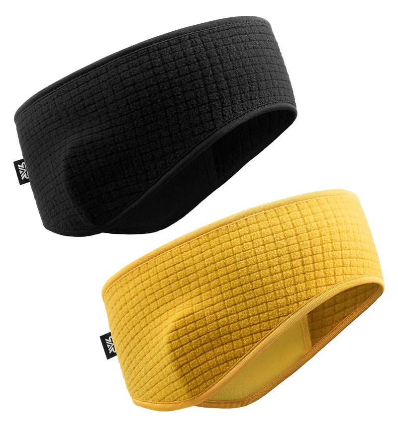 SUNMECI Lightweight Soft Fleece Headband - Breathable Ear Muffs for Men Women in Winter Running Cycling Ski Comfortable Warm for Clod Weather Sports - Image 1